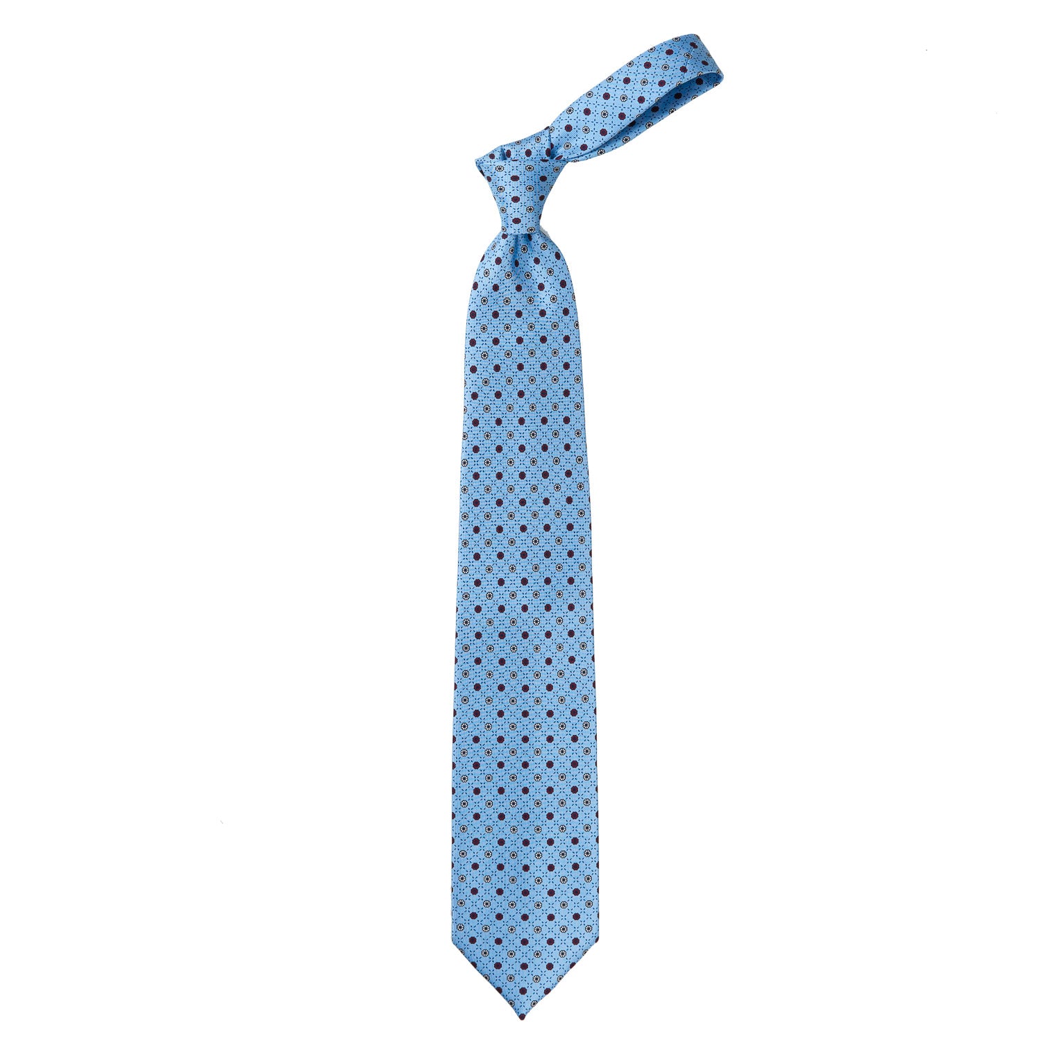 MJ Exclusive: Patterned tie made of pure English silk